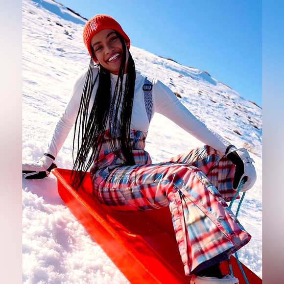 ALL PREPPED SKI BIB BY FREE PEOPLE - Picture 6 of 12